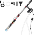 Fish Tank Cleaner - Aquarium Gravel Cleaner, 530GPH/32W Electric Fish Tank Cleaning Tools, Adjustable Water Flow Fish Tank Gravel Cleaner Vacuum, Aquarium Cleaner Kit for Water Changing, Wash Sand
