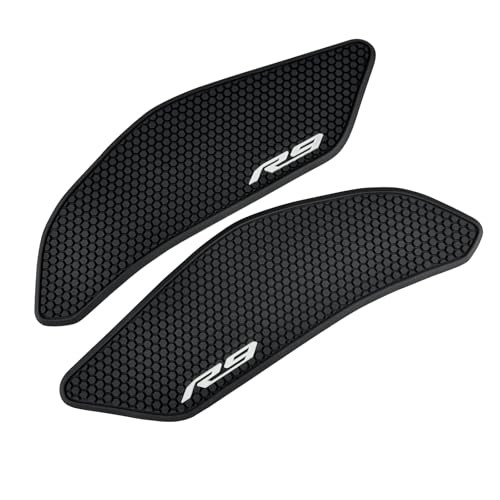 for Yamaha YZF-R9 2025- Fuel Tank Pads YZF R9 Rubber Anti-Slip Traction Stickers Decals Accessories (Left and Right) - color: Left and Right