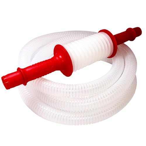 Five Oceans Fuel Transfer Pump - Mini Syphon Manual Sucker Pump Set - Trasfer Pump, Gasoline Transfer Pump - Extractor Hose Pump - FO3890