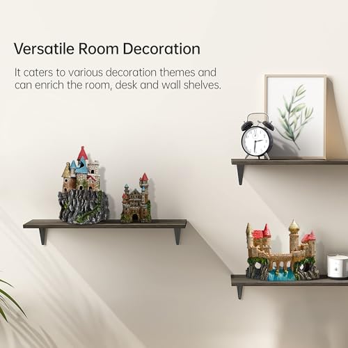 Fish Tank Castle Aquarium Decor – Large Resin Aquarium Ornaments for Aquarium Decorations, Safe Hideout Cave for Small Fish & Shrimp, Fairy Tale Fish Tank Accessories for Aquascape & Gifts - color: Castle a