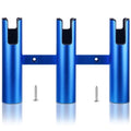 Aluminum Fishing Boat Rod Holder,3/4 Link Tube Aluminum Rod Rack, Suit Boats & Yacht ,Silver