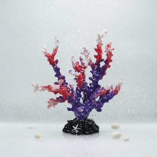 Resin Coral Aquarium Ornament Resistant Aquarium Decoration Artificial Coral Formation Decoration
