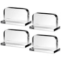 4Pcs Aquarium Lid Handle 1.4x1.4x2.4, Transparent Adhesive Acrylic Fish Tank Glass Top Handles