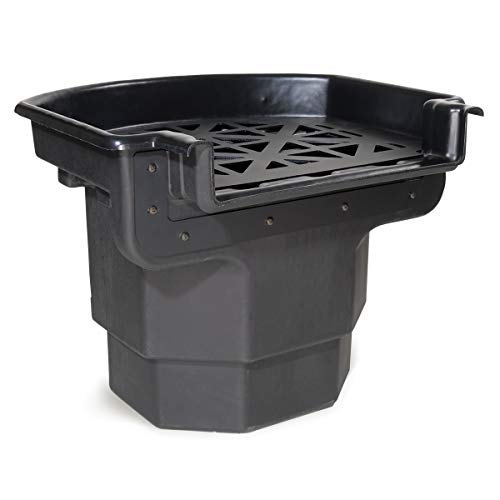 Atlantic Water Gardens BF1900 Pond Filter & Waterfall Spillway, 19-inch, Black - size: 19-inch