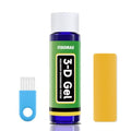 Aquarium Background Gel, 30ML(1OZ) Glue for Fish Tank with Brush and Scraper, Easy to Apply, Clearer and Brighter - size: 30ML