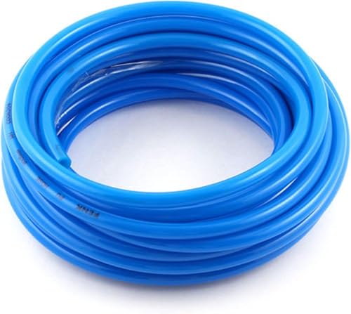 Utah Pneumatic 8mm Air Tubing 5/16 inch Blue Polyurethane PU Pneumatic Hose 30 Meter 98.4ft Length High Pressure Air Line 8mm OD x 5mm ID - size: 8 mm OD (30 m)