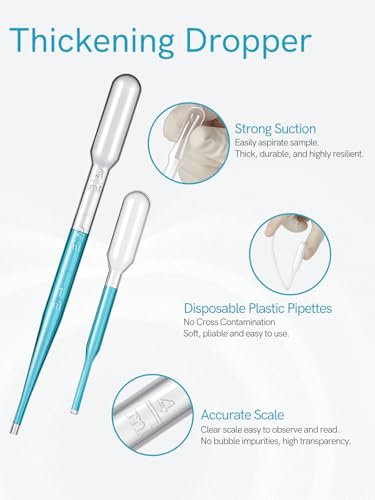 1ML Pipettes Dropper 100PCS, Disposable Plastic Transfer Pipettes for Accurate Liquid Transfer, Perfect for Essential Oils, Resin, DIY Art, Lab Scientific Experiments, Measuring, Science Class - size: 1.0ml-100PCS