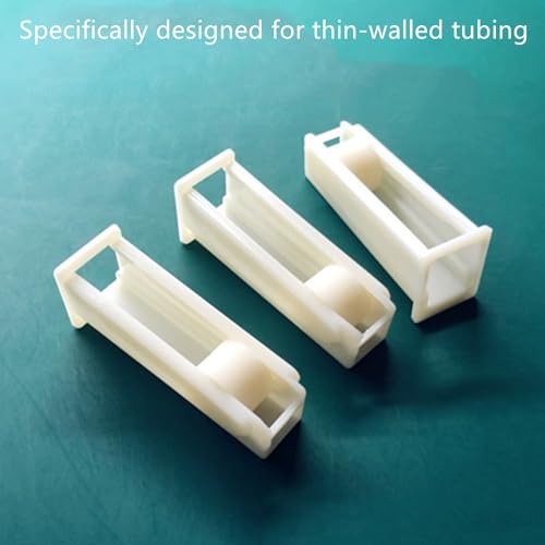 4 Pcs Silicone Tubing Clamps, Plastic Hose Clamp Tube Clip Pipe Hose Adjustable Flows for Control Wine Bottles Hose Shut Off Clamp.