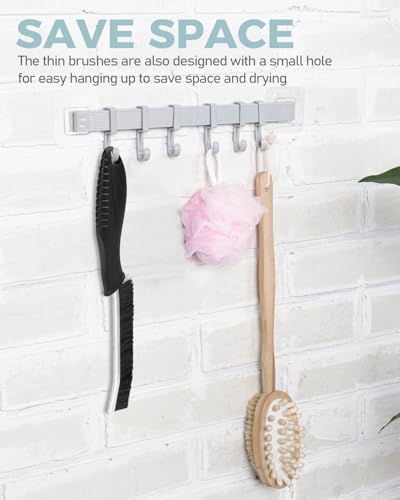 SXhyf Crevice Cleaning Brush - Grout Scrub Brush, House Cleaning Supplies, Gap Cleaning Tools, Home Essentials, Gifts for Women Men, Hard Bristle Crevice Cleaner Brush for Household Use, Bathroom - color: Yellow