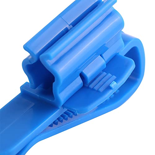 2Pcs Mounting Clip, Adjustable Plastic Hose Holder Clamp with High Hardness Design, Secure Fish Bucket Stabilization
