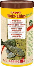 Sera Catfish Chips Nature 3.4oz/0.21lbs | Premium Fish Food for Ancistrus & Plecos | High Fiber | No Dyes & Preservatives | Supports Digestion & Promotes Healthy Growth | Ideal for Bottom Feeders - size: 3.3 Ounce (Pack of 1)