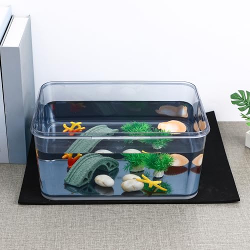 Toddmomy Aquarium Nonslip Pad Fish Tank Leveling Mat Durable Foam Mat for Under Fish Tank Shockproof Pad
