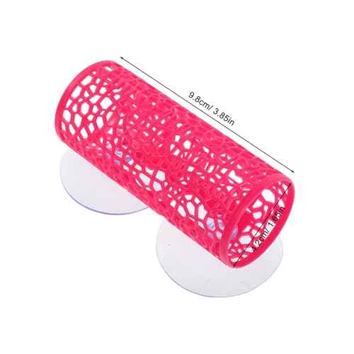 WOONEKY 2pcs Betta Fish Cave Tunnel Durable Plastic Aquarium Hideout Decor for Fish and Shrimp Easy to Install Underwater Resting Tube