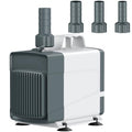 Pawfly 1060 GPH Fountain Pump, 85 W Submersible Water Pump with 14.8 ft. High Lift and 3 Nozzles, Quiet Water Fountain Pump for Aquarium Fish Tank Waterfall Pond & Hydroponics - style: 1060 GPH