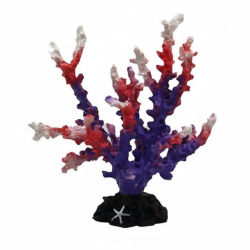 Resin Coral Aquarium Ornament Resistant Aquarium Decoration Artificial Coral Formation Decoration