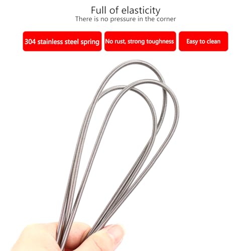 Long Pipe Flexible Tube Brush Drain Clog Remover Drain Brush Aquarium Water Filter Pipe Brush Flexible Drain Brush Air Conditioner Drain Brush Refrigerator
