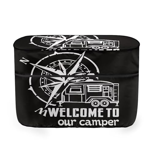 Compass Camper Propane Tank Cover for Dual 20LB Camper Propane Tank Cover Universal - color: Compass, size: Small-Double 20LB