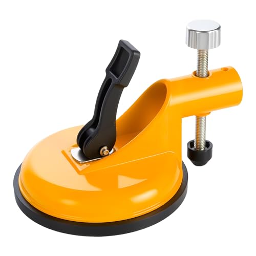 Adjustable Height Leveler – Professional Countertop Leveling Tool, Heavy Duty Suction Cup Alignment Tool for Countertops & Floors, Tile Slab Alignment for Repair & Seam Leveling, 6.7"x4.6"x4.3"
