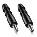 Zhanmai 2 Pcs Vac U Lock Adapter Quick Air Connector Quick Connector Device (Black) - color: Black