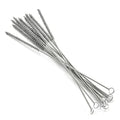Utoolmart Steel Wire Tube Brush 12" x 1/4" Spiral Long Handle Cleaning Brush for Tube Bottle Pipe Welding Slag Rust Remove Cleaning Tool,10pcs - color: 10pcs, size: 0.6cm