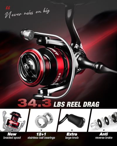 Ghosthorn Fishing Rod and Reel Combo Collapsible Fishing Pole Telescopic Fishing Rod Combo Travel Portable Fishing Set Carbon Fiber with Carrier Bag for Saltwater Freshwater - size: 2.4m/8ft, style: Full Kit With Fishing Tools