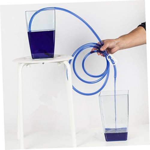 MAGICLULU Manual Suction Hose Siphon Pump for Car Fuel and Water Transfer, Flexible Oil Guide Tube with Hand Pump for Fish Tank and Automotive Use