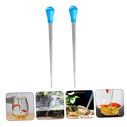 2pcs Multifunctional Graduated Dropper Liquid Measuring Tools for Kitchen Fish Tank and Laboratory Use Food-Grade Plastic Easy to Use