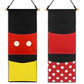 RUNROLE 2 Pack Narrow Fish Extenders - 2 Pocket Hanging Storage Organizer, 8 Inch Width to Right Fit the Cabin Door, Easily Customize, 2026 & 2027 FE for Gift Exchanges and Pixie Dust
