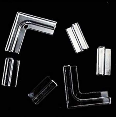 Aquarium Lid Clips Universal Lid Clips for Rimless Aquariums Rimless Clips/Fish Tank Glass Cover Clip Support Holder/Fish Tank Brackets Clip Hanger 6mm