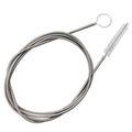 Long Pipe Flexible Tube Brush Drain Clog Remover Drain Brush Aquarium Water Filter Pipe Brush Flexible Drain Brush Air Conditioner Drain Brush Refrigerator