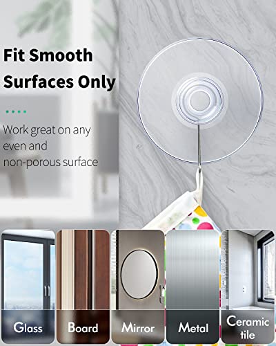 Pawfly 30 Pack Suction Cups for Glass, Small Rubber Suction Cups for Home Kitchen Bathroom Organization Christmas Decoration Window (Assorted Sizes 0.8 & 1.2 & 1.8 Inch) - color: 0.8"+1.2"+1.8"