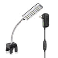 DaToo Aquarium Light Small LED Clip Light for Fish Tank 1.5W with Timer&Dimmer, 1 Yr Warranty - size: 1.5W (With Timer & Dimmer)