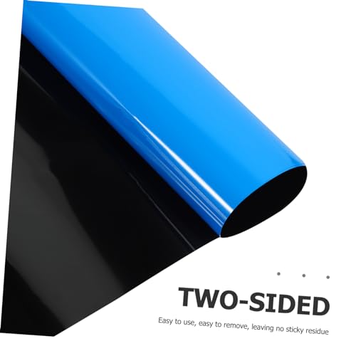 Solid Fish Tank Background Sticker Double-Sided Aquarium Decal for Easy Application Smooth