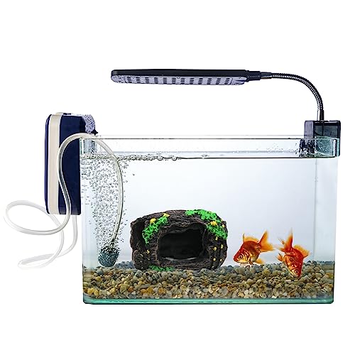Aquariums BarrelHouse Underwater Decorations Fish Tanks Ornament Shelter Cave Hideaway House for Freshwater Saltwater
