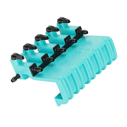 Ymiko Aquarium Check Valve, Aquarium Air Control Valve Check 5-Way Air Control Switch Gang Fish Accessories for Fish Oxygenation Pump