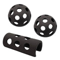 M2cbridge Ceramic Shrimp Dome Hide Shelters Swim Holes Shrimp Habitat Breeding Tube(2PCS Dome+1PC Tube) - color: 2pcs Dome+1pc Tube