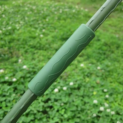 12pcs 8mm Gardening Pillar Plastic Connecting Tube Vine Plant Climbing Support Frame Greenhouse Tools Straight Vegetable Lattice Frame