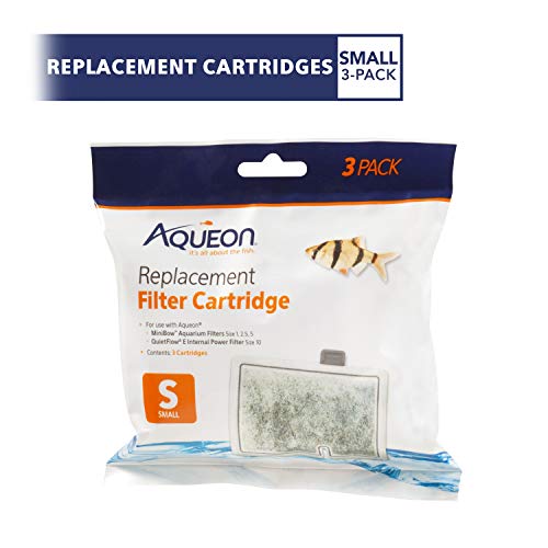 Aqueon Aquarium Fish Tank Replacement Filter Cartridges Small - 3 pack - size: 3 Pack