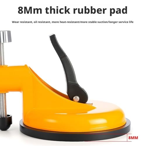 Countertop Leveling Tool, Adjustable Height Setter with Heavy-Duty Suction Cups for Granite Marble Seam Repair (Red,1)