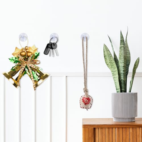 simarro 30Pcs Small Suction Cup, 2cm Glass Suction Without Hooks Extra Strong Adhesive Mini Suction for Home Kitchen Bathroom Wall Door Glass Window Car Shade
