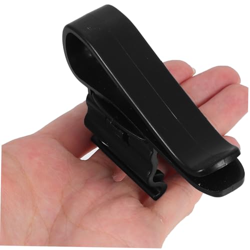 Milisten 6pcs Aquarium Hose Tube Holder Clamps Fish Tank Water Pipe Buckles Plastic Hose Clips for Easy Water Change and Air Pump Tube Management - color: Black