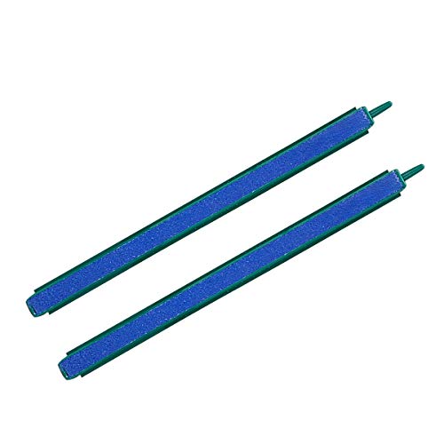 JIH Aquarium Air Stone bar, Bubble Diffuser for Aquarium Fish Tank Oxygen and Water Movement 2 pcs (10 inch 2 Pcs) - size: 10 inch 2 Pcs