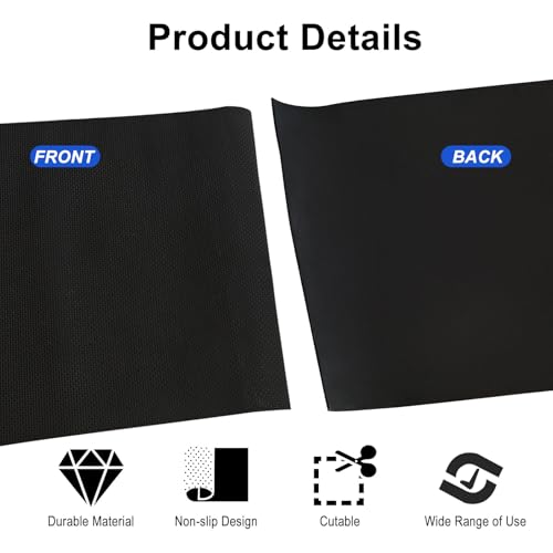 2 Pcs Aquarium Leveling Mat, 24x12 Inches Aquarium Mat for Under Tank, SBR Neoprene Fish Tank Pad – Waterproof, Non-Slip, Shock-Absorbing, Easy to Cut, Durable Base for Aquariums