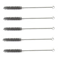 Utoolmart Wire Tube Brushes, Stainless Steel Bottle Bristle Cleaning Spiral Power Pipe Brush,0.8-inch Diameter 12-inch Length, Long-Handle Cleaner for Auto Parts, Bottles,Tubes, Keyboards,Glass - color: 5pcs, size: 2cm