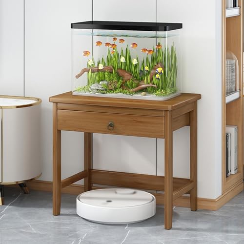 Cupboard Sweeping Organizer Robot Shelf Storage Cabinet Living Room Fish Tank Base Bracket(55x35x50.5cm) - size: 55x35x50.5cm