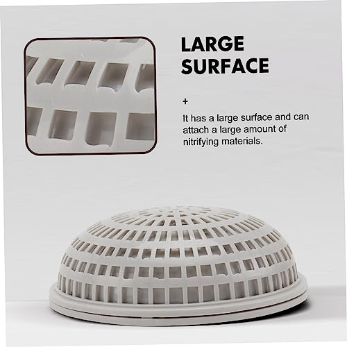 FOMIYES Water Grass Landscape Decors 2pcs Aquarium Moss Holder Plant Breeding Containers Safe for Home Aquarium - color: White, size: 8x8cm