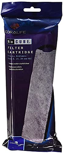 Coralife BioCube Aquarium Fish Tank Water Filter Cartridge, 2 Pack