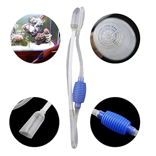 Artemisia 1.8m Fish Tank Siphon Pump Aquarium Vacuum Manual Cleaner Tool Gravel Suction Pipe Filter Water Change Tools Unique