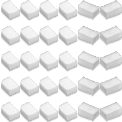 30 Pcs Filter Media Compatible with Fluval 306 307 406 407 Water Polishing Pads Sponge Replacement Parts for Aquarium Fish Tank