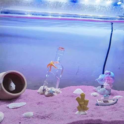 FANTIAN 5 lbs Pink Sand, Decorative Sand for Aquarium, Fish Tank, Paintings, Candle, Vase Filler, Wedding Ceremony, Arts Crafts and Bowl Fillers - color: Pink, size: 5 LB